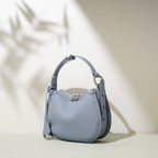 2026 New Summer Genuine Leather Underarm Bag, Minimalist Zip Closure Women Shoulder Crossbody Handbag