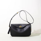 Early Spring 2026 High End Top Layer Cowhide Women Crossbody Bag Minimal Luxury Lightweight Shoulder Handbag