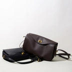 Early Spring 2026 High End Top Layer Cowhide Women Crossbody Bag Minimal Luxury Lightweight Shoulder Handbag