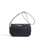 Early Spring 2026 High End Top Layer Cowhide Women Crossbody Bag Minimal Luxury Lightweight Shoulder Handbag