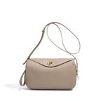 Early Spring 2026 High End Top Layer Cowhide Women Crossbody Bag Minimal Luxury Lightweight Shoulder Handbag