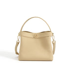 Elegant Minimal Textured Ladies Bucket Purse Multi-Purpose Fashion Daily Commute Crossbody Shoulder Bag