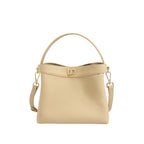 Elegant Minimal Textured Ladies Bucket Purse Multi-Purpose Fashion Daily Commute Crossbody Shoulder Bag