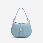 Lecynbay Ladies Minimalist Bow Crescent Genuine Leather Crossbody Shoulder Handbag 2026 New Arrival High-End Durable Lightweight