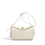 Early Spring 2026 High End Top Layer Cowhide Women Crossbody Bag Minimal Luxury Lightweight Shoulder Handbag
