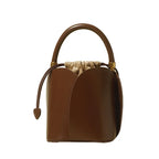 Cowhide Women'S Bucket Bag Cross Body Bag Women'S Handbag
