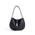 Lecynbay Ladies Minimalist Bow Crescent Genuine Leather Crossbody Shoulder Handbag 2026 New Arrival High-End Durable Lightweight