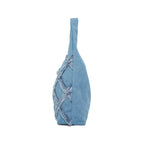 Denim Jean Women'S Tote Bag Eco Friendly Durable Portable High Quality Fashion Casual Handbag