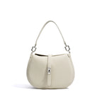 Lecynbay Ladies Minimalist Bow Crescent Genuine Leather Crossbody Shoulder Handbag 2026 New Arrival High-End Durable Lightweight