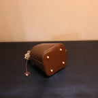 Cowhide Women'S Bucket Bag Cross Body Bag Women'S Handbag