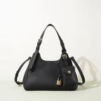 2026 Early Spring High End Women Small Handbag with Pendant Elegant Crossbody Shoulder Purse