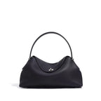 2026 New Women Top Layer Cowhide Leather Two Strap Shoulder Crossbody Bag High End Simple Versatile Handbag