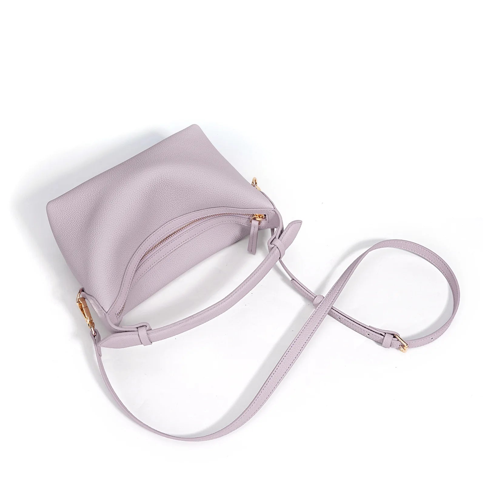 Large Capacity Soft Leather Dumpling Underarm Handbag 2026 Spring Trend Versatile Women Shoulder Crossbody Bag