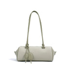 Elegant Genuine Leather Luxury Bag Simple Shoulder Bag for Bag Niche 2026 Design High-End Women'S Thread Polyester Spring