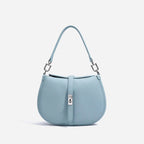 Lecynbay Ladies Minimalist Bow Crescent Genuine Leather Crossbody Shoulder Handbag 2026 New Arrival High-End Durable Lightweight