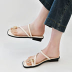Sandales beige